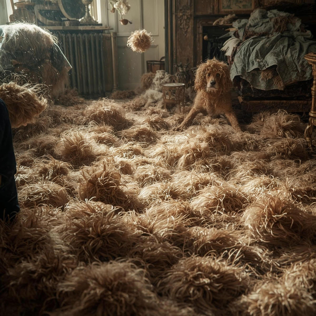 The Golden Rule: 5 Easy Ways to Manage Dog Hair Without Losing Your Mind.