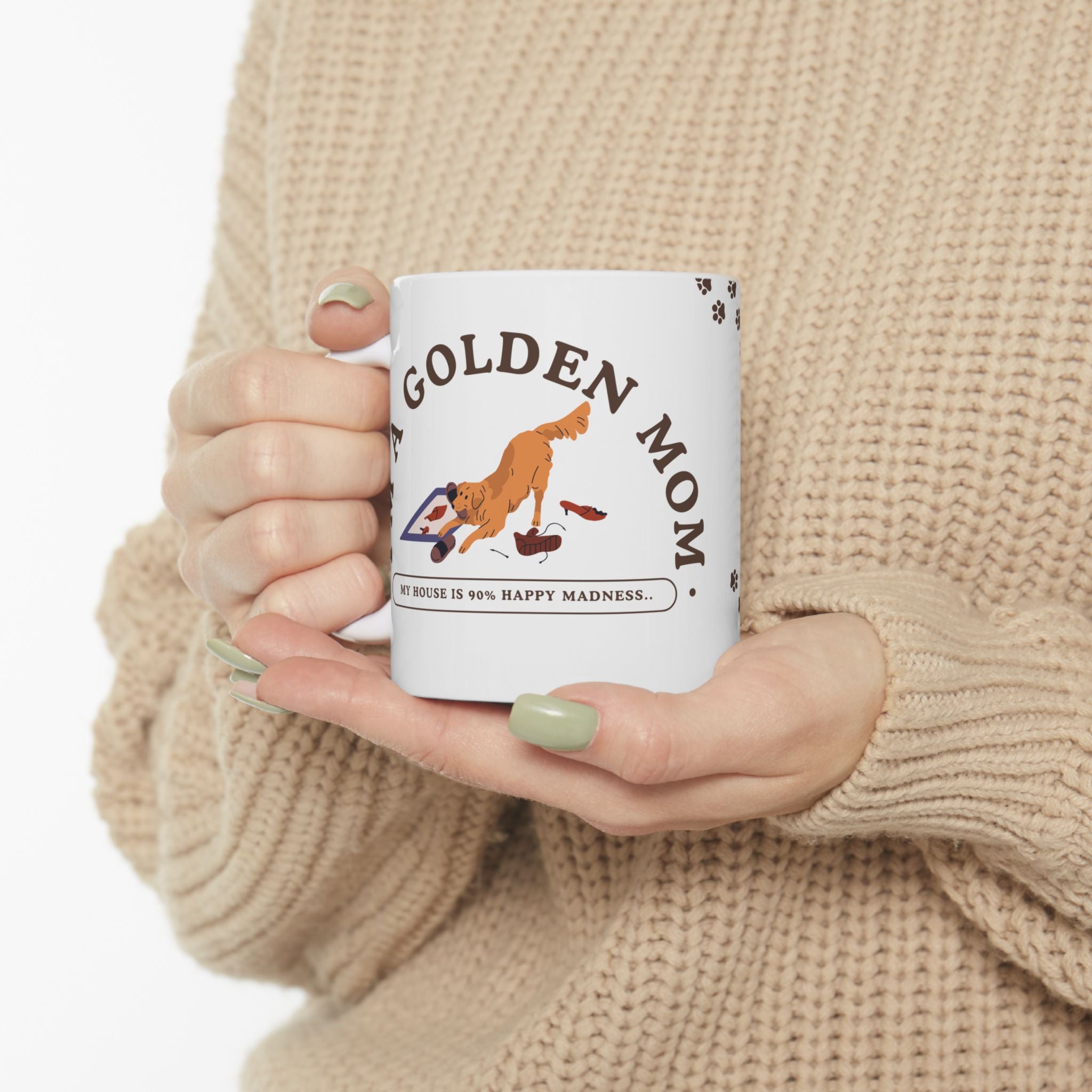 "I'm a Golden Mom" Ceramic Mug