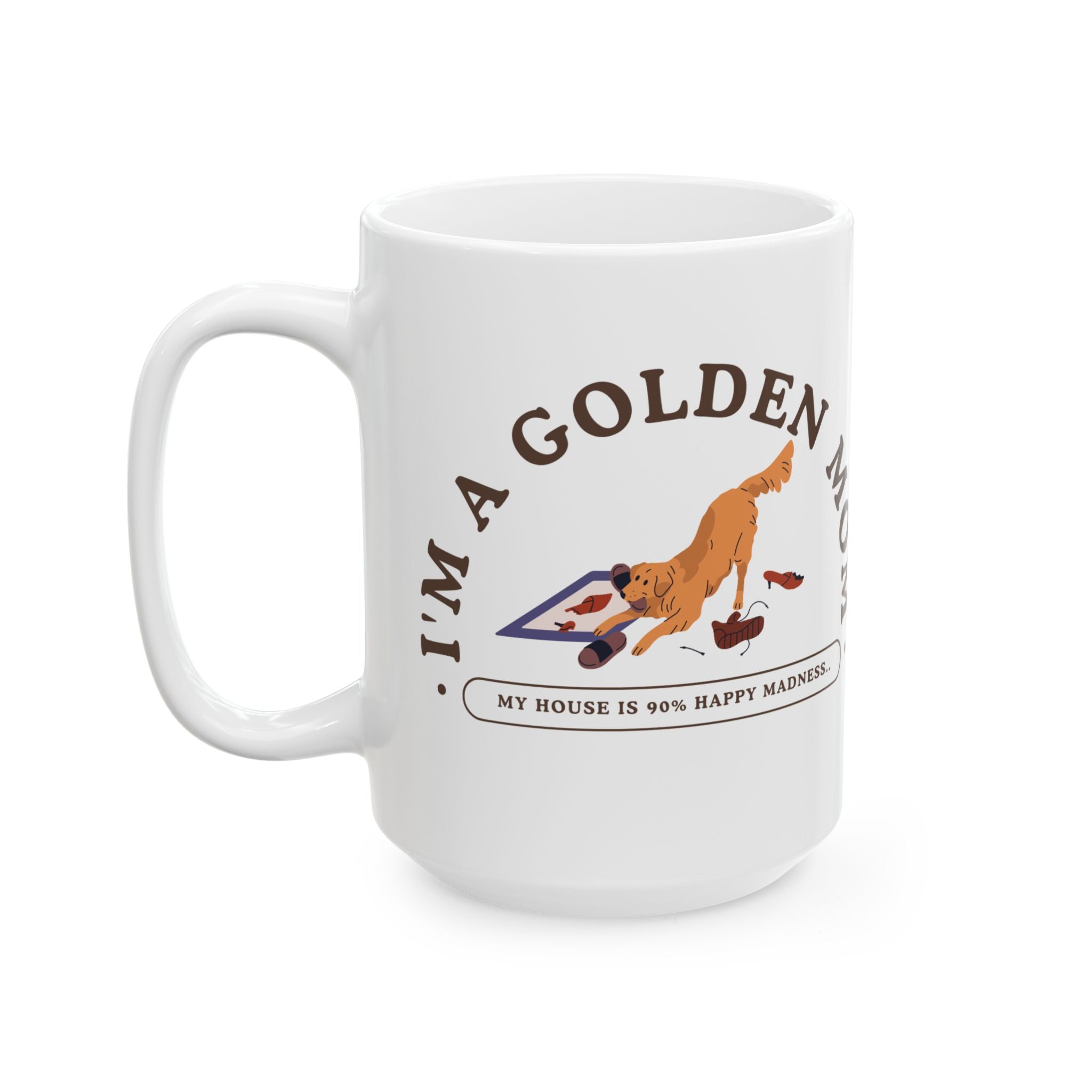 "I'm a Golden Mom" Ceramic Mug
